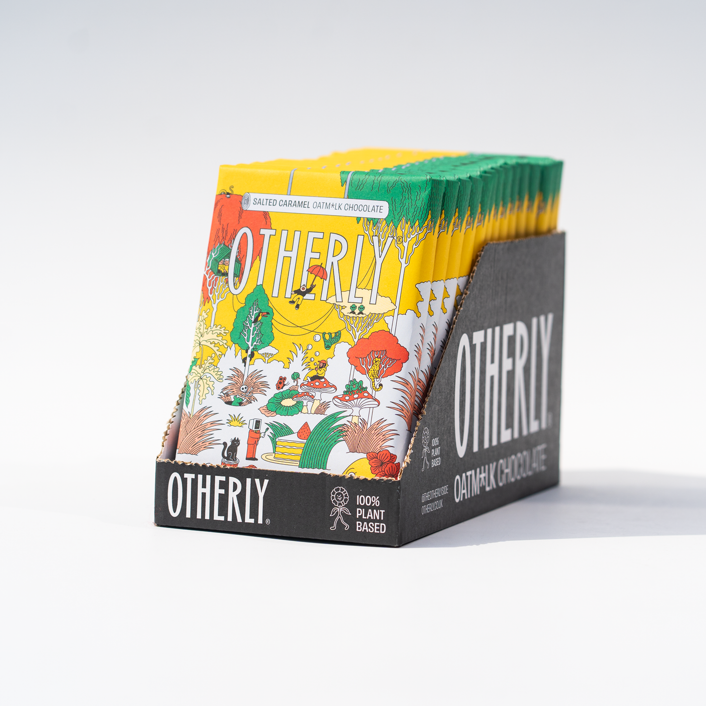 Salted Caramel Oatm*lk Chocolate Bar 120g | Vegan | Creamy