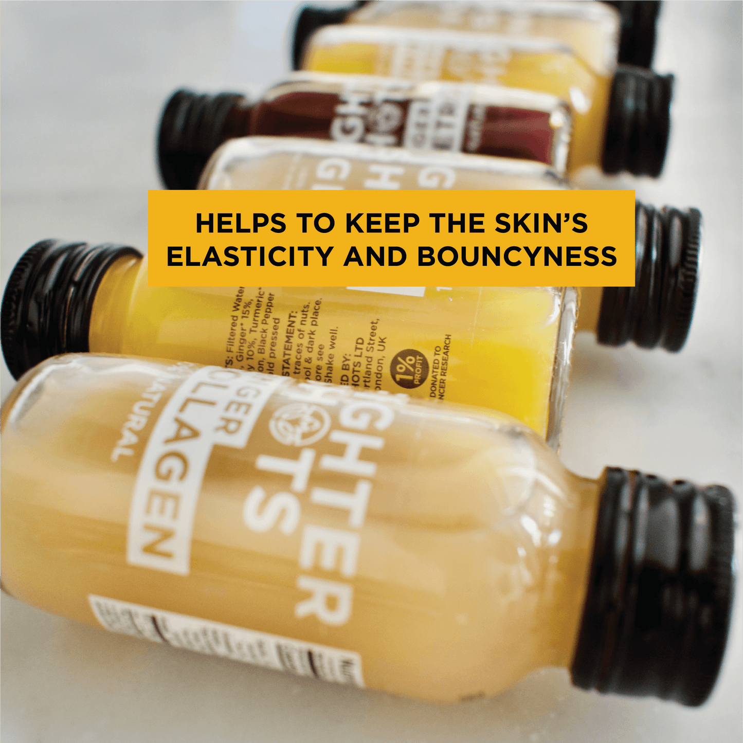 Ginger + Marine Collagen 3,000mg welness shot