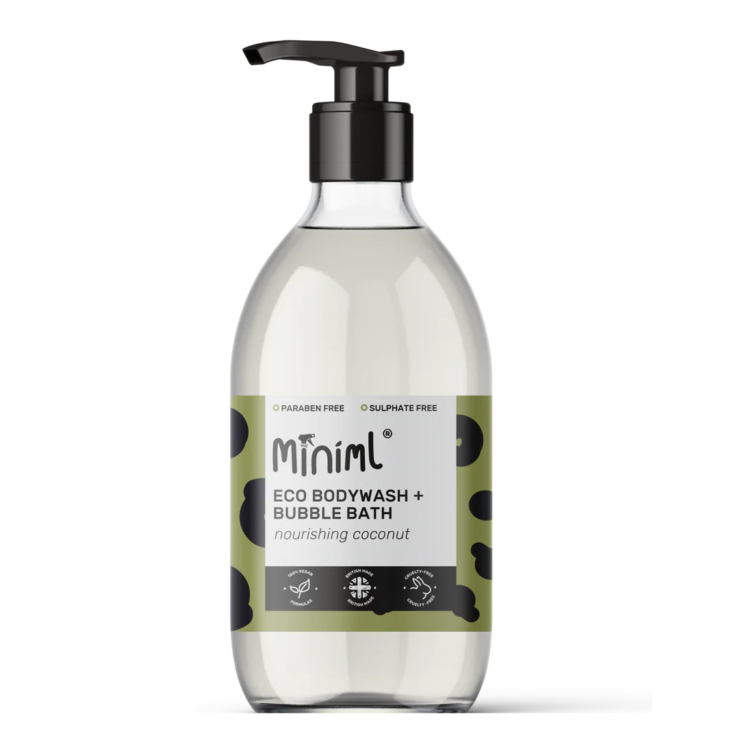 Miniml Eco bodywash +bubblebath