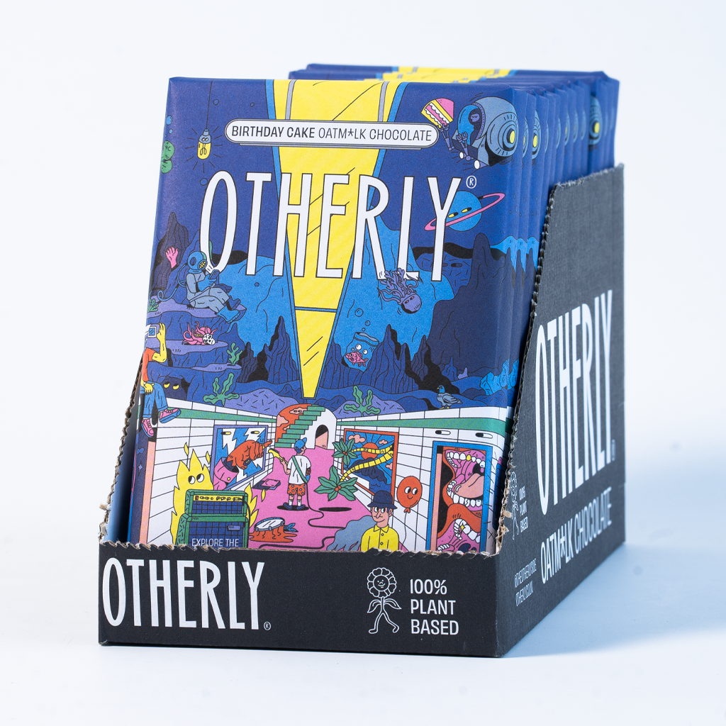 Birthday Cake Oatm*lk Chocolate Bar 120g | Vegan | Creamy