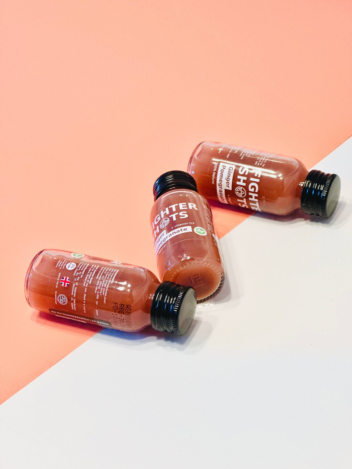 Fighter Shots Ginger + Pomegranate