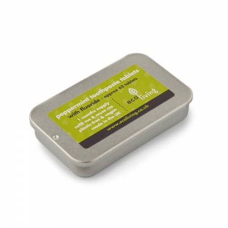 Toothpaste Tablets - TIN -with Flouride