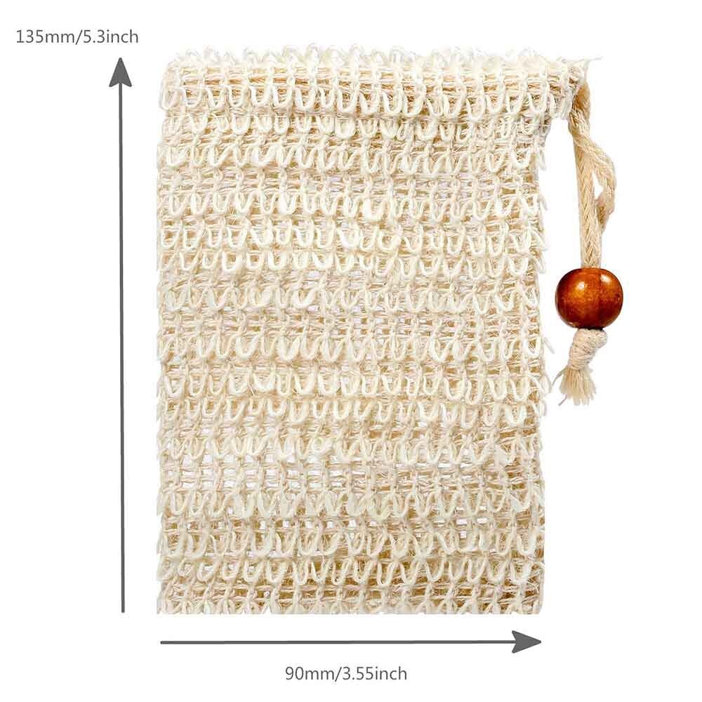 Organic Sisal Jute Soap Saver Pouch
