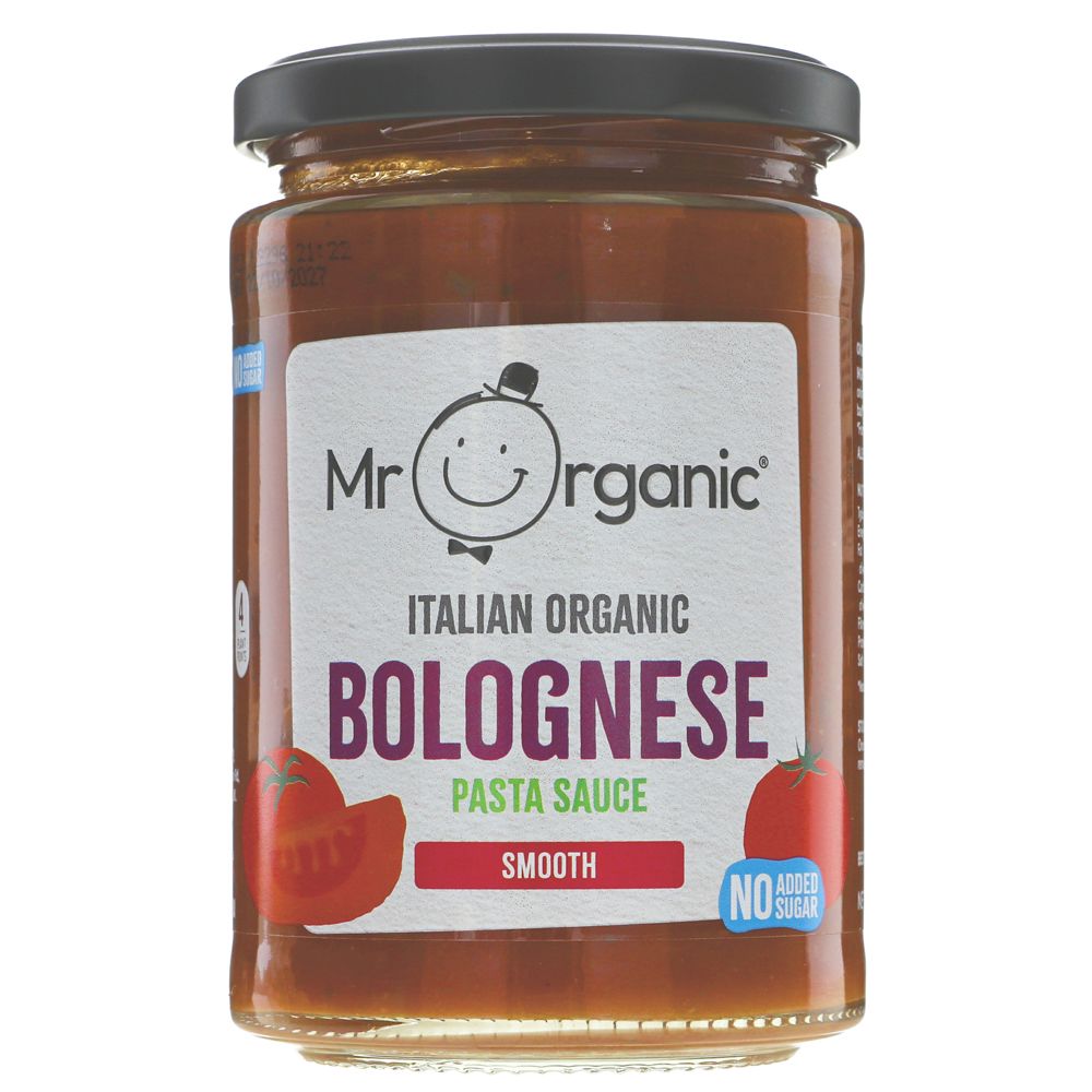 Mr Organic Smooth Bolognese Sauce