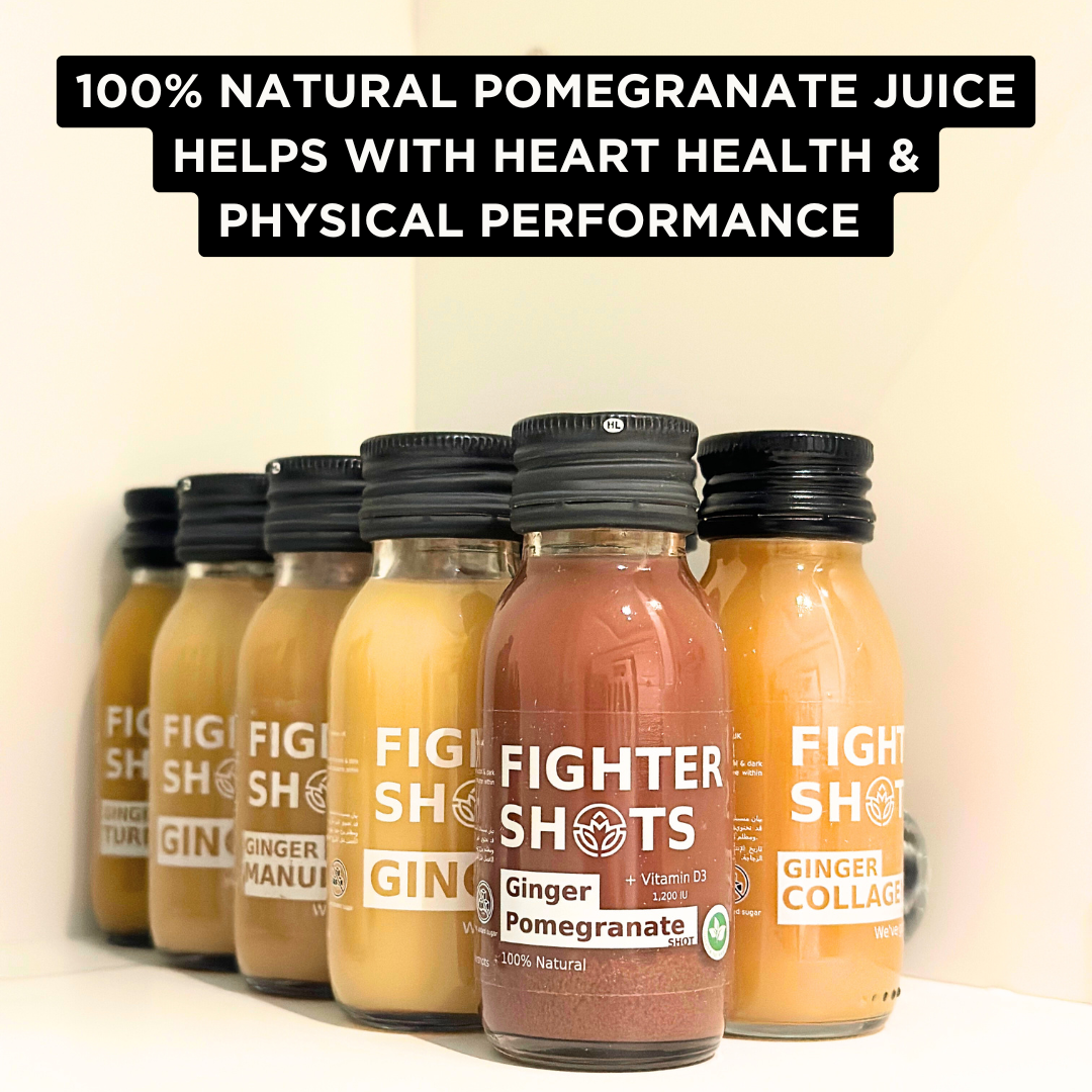 Fighter Shots Ginger + Pomegranate