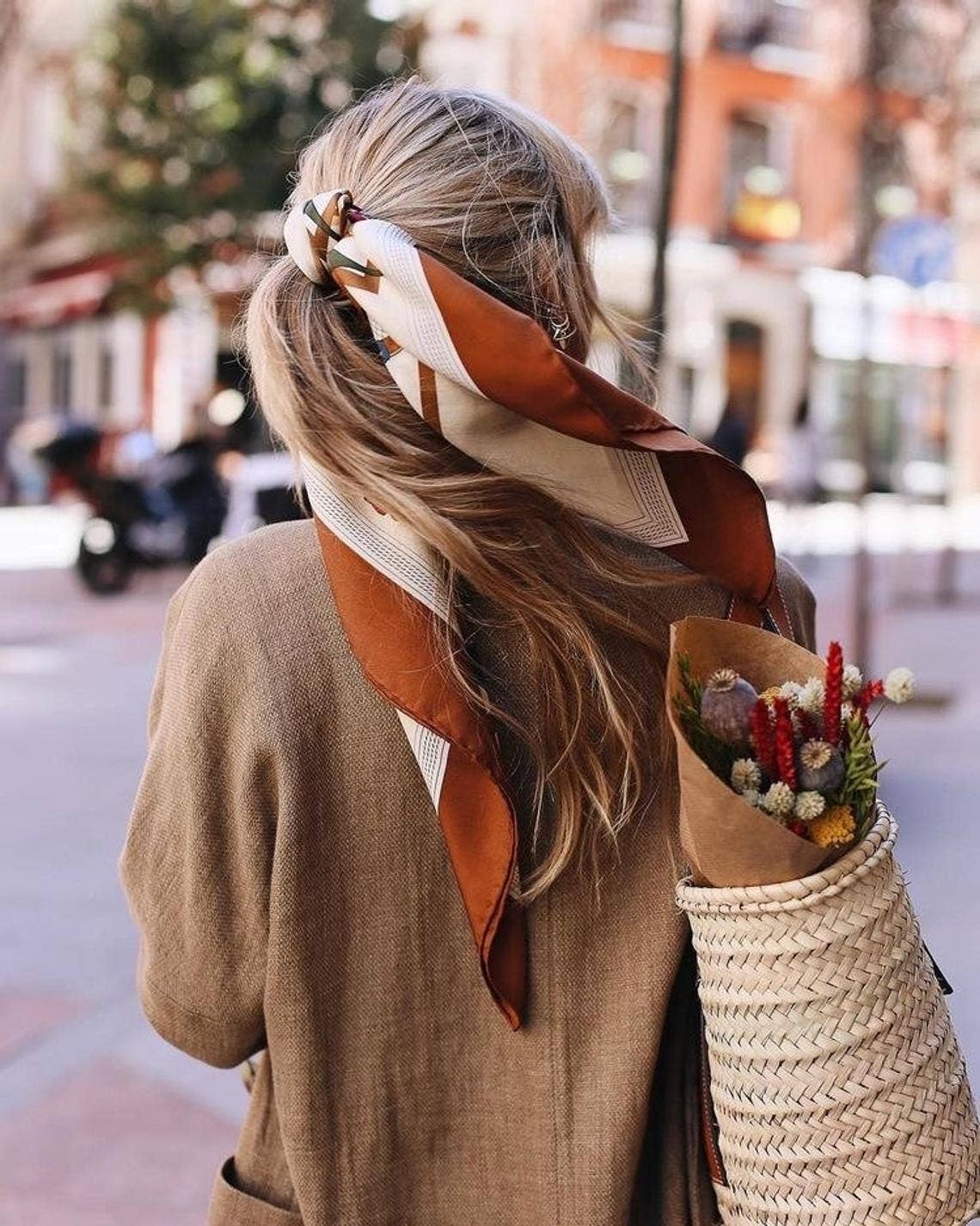 Straw tote bag, strap reusable grocery bag, woven bag
