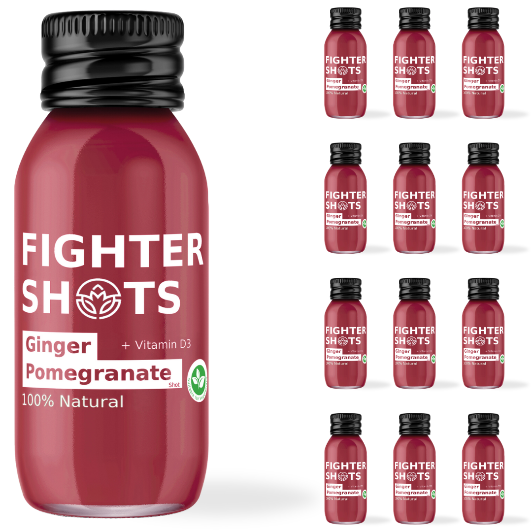Fighter Shots Ginger + Pomegranate