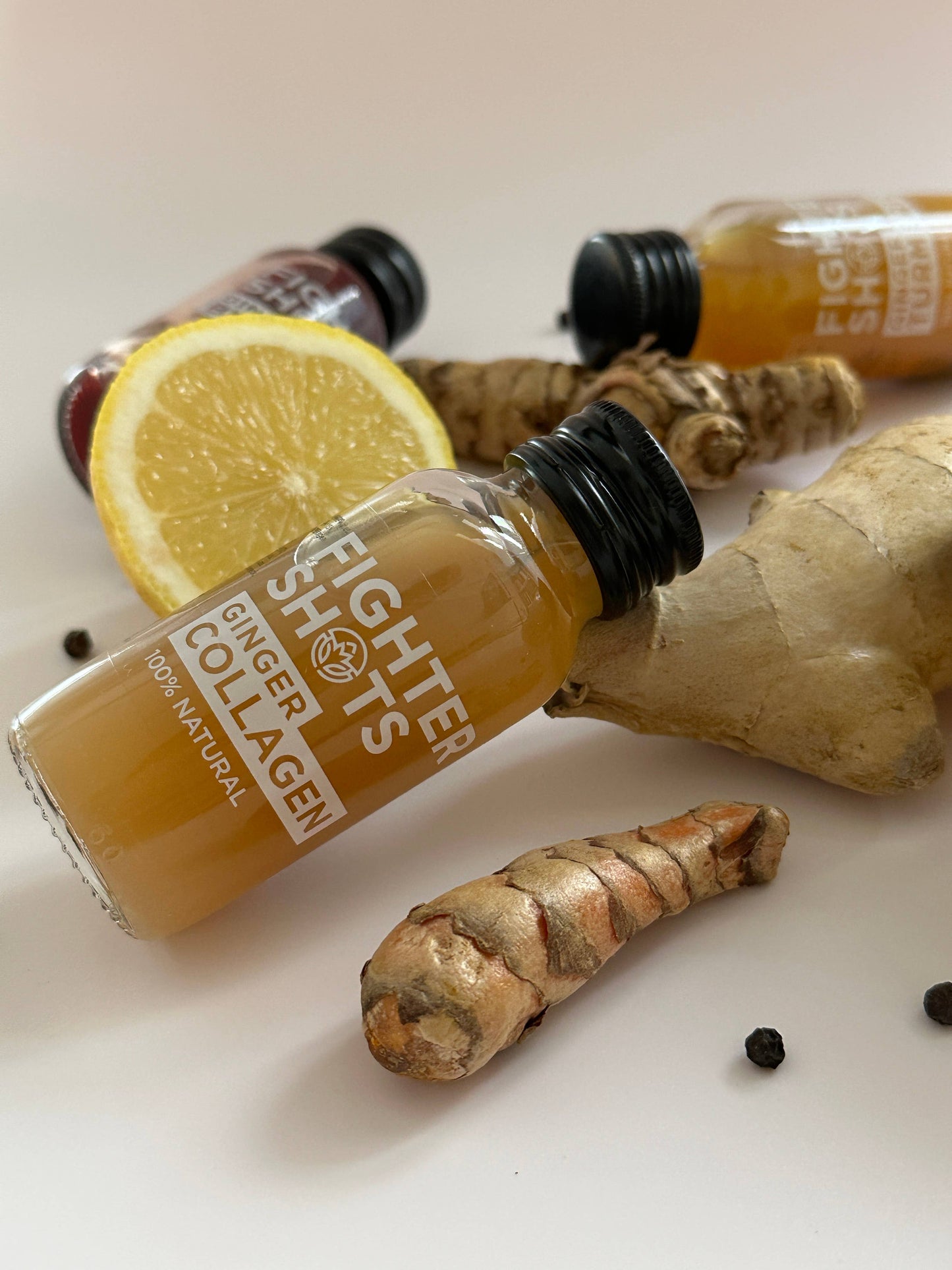 Ginger + Marine Collagen 3,000mg welness shot