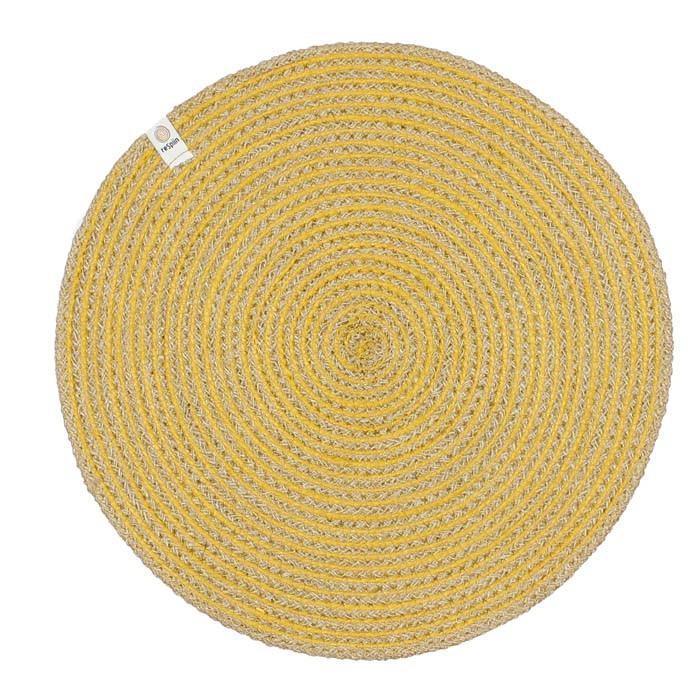 Respiin Spiral Jute Tablemat
