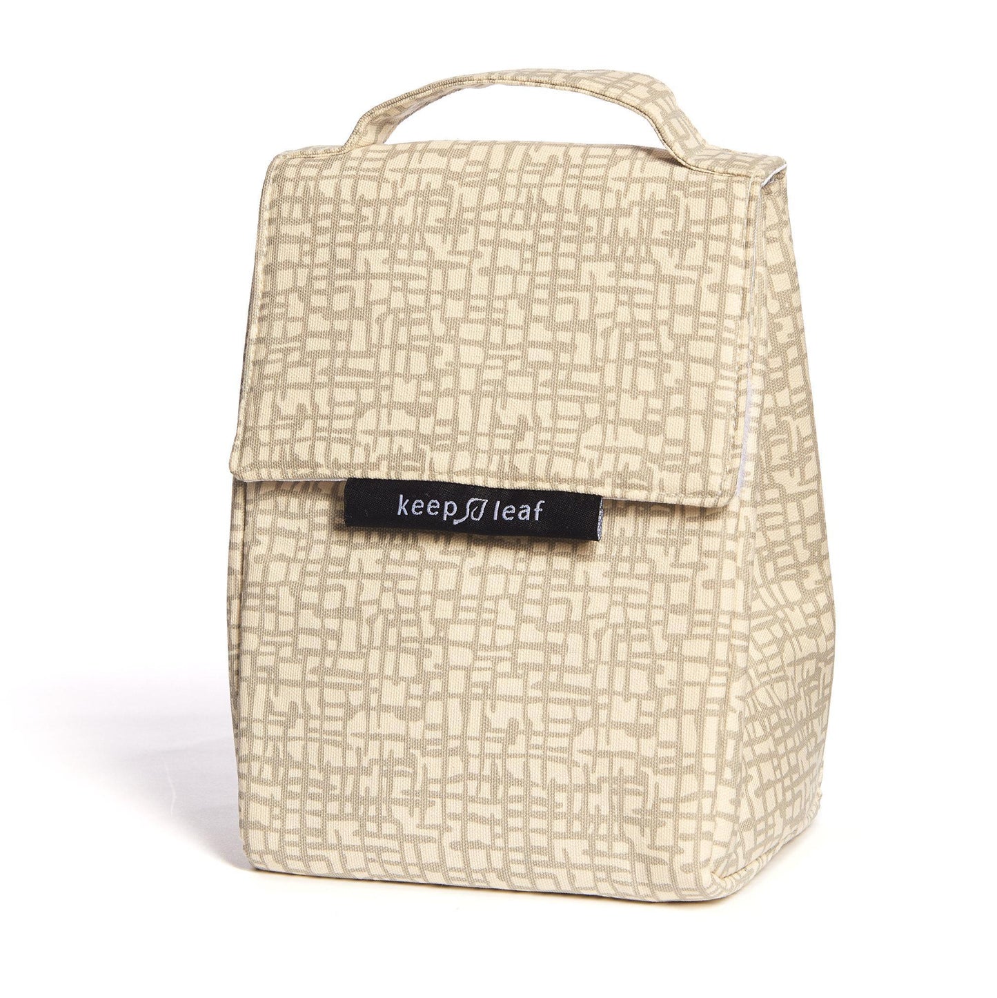Organic Cotton Lunch Bag Keep Leaf