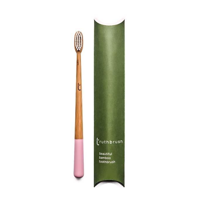 Truthbrush Medium Castor Oil Bristle Toothbrush