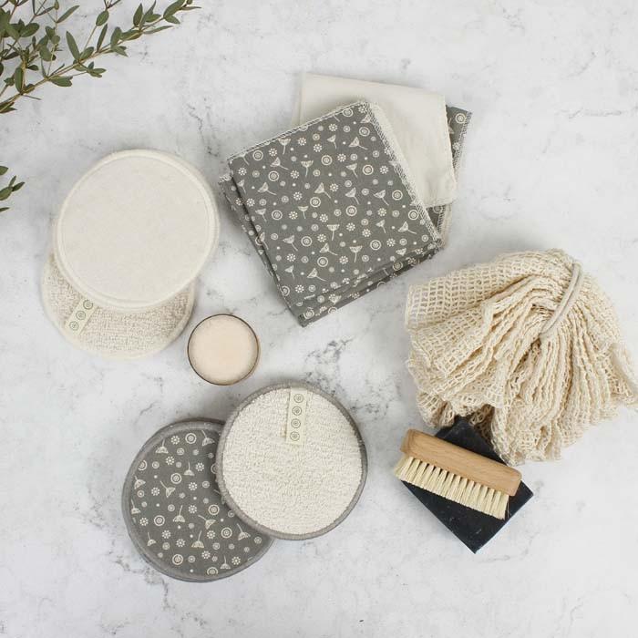Organic Cotton Facial Pads x5