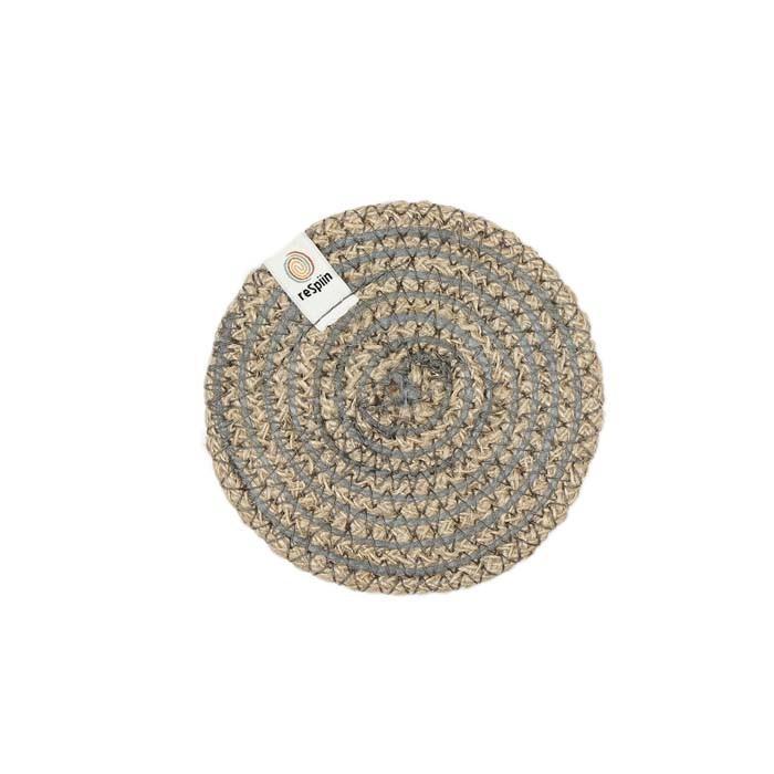Respiin Spiral Jute Coaster