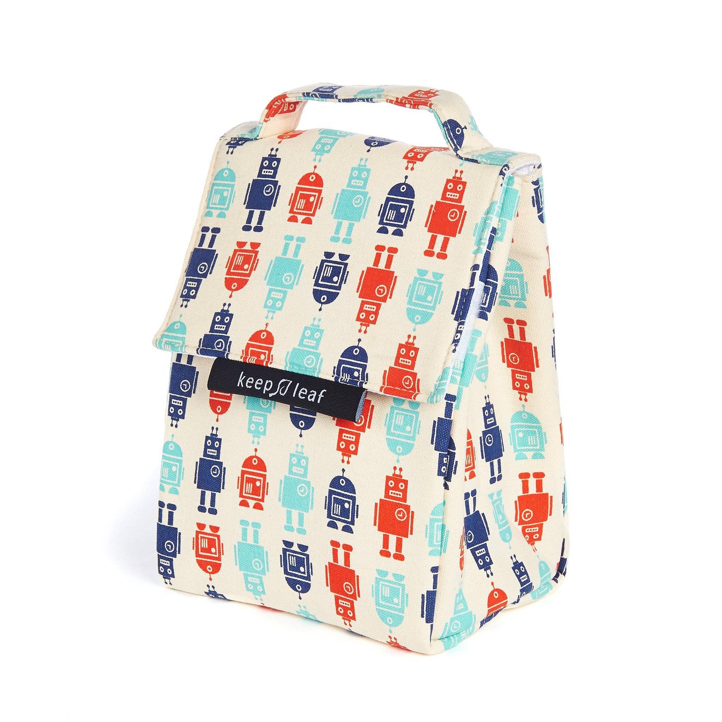Organic Cotton Lunch Bag Keep Leaf