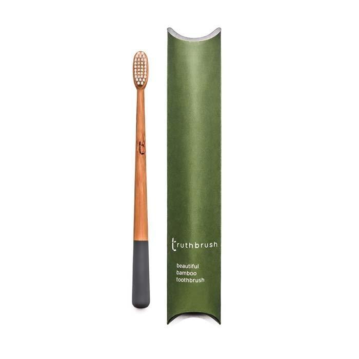 Truthbrush Medium Castor Oil Bristle Toothbrush