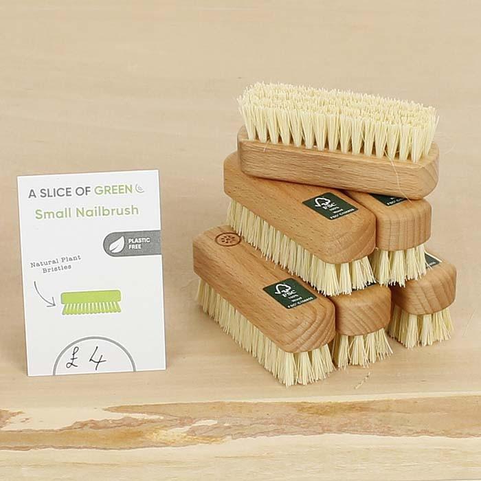 Wooden Nail Brush small