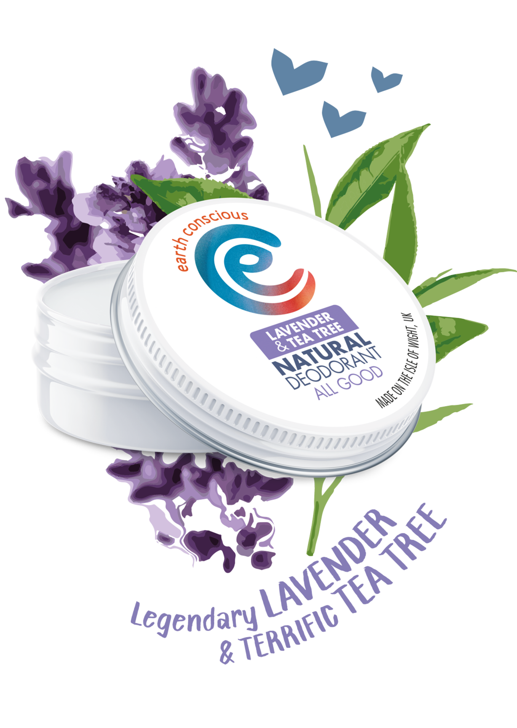Earth Conscious Deodorant Tin