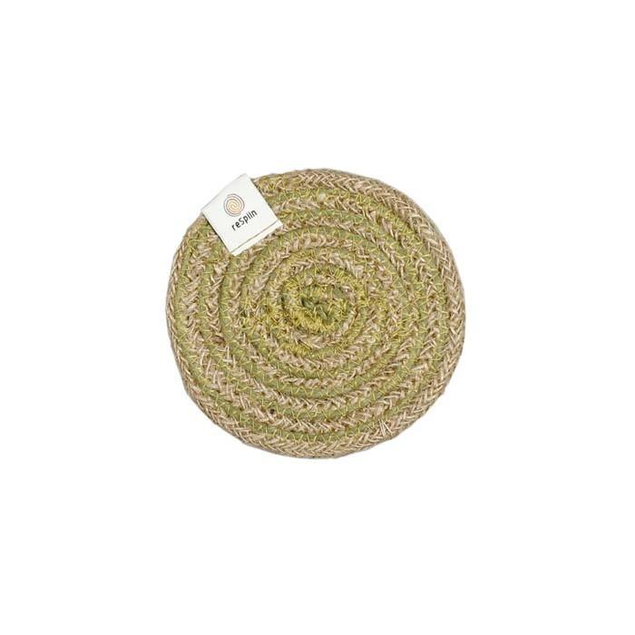 Respiin Spiral Jute Coaster