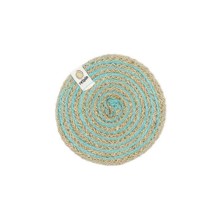 Respiin Spiral Jute Coaster
