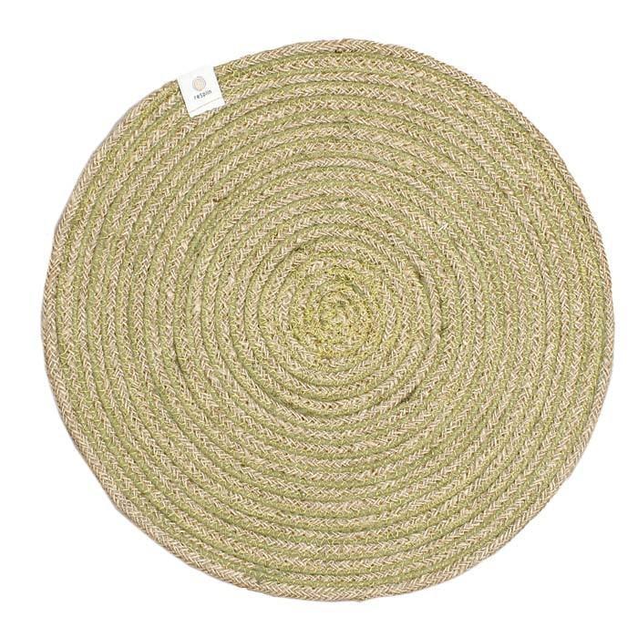 Respiin Spiral Jute Tablemat