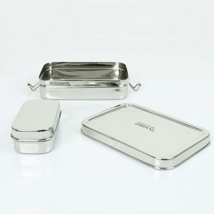 Rampur - Stainless Steel Lunch Box W/Mini Container