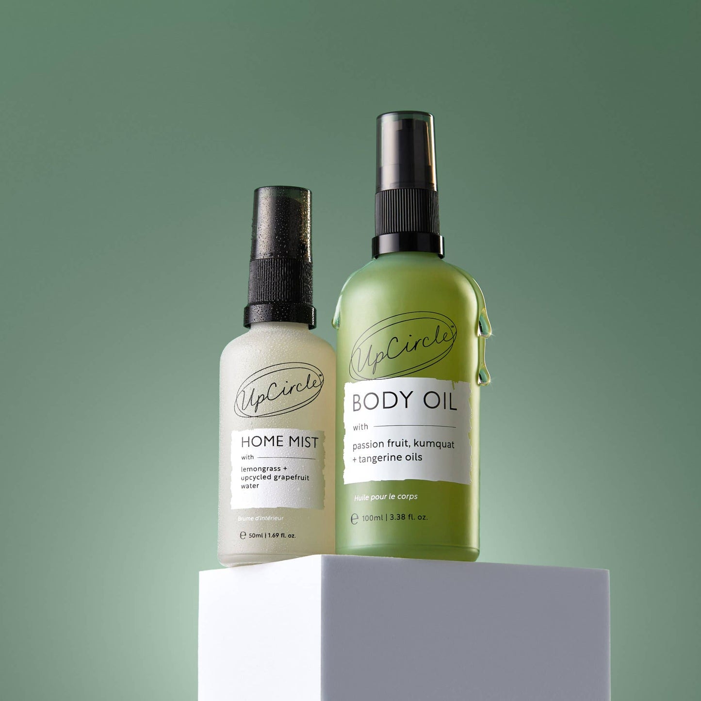 Vegan Home Mist with Lemongrass + upcycled Grapefruit Water for Stocking Filler Gift: 50ml / Standard - £27.48+VAT per Case of 6