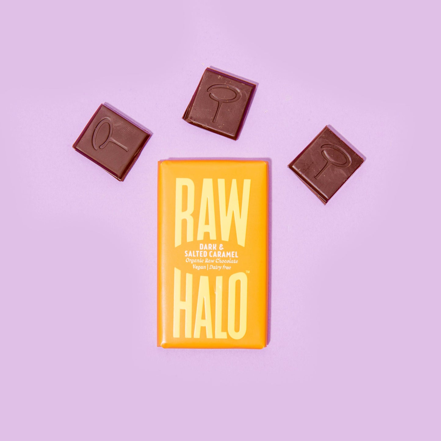 Dark & Salted Caramel Organic Vegan Chocolate 22g