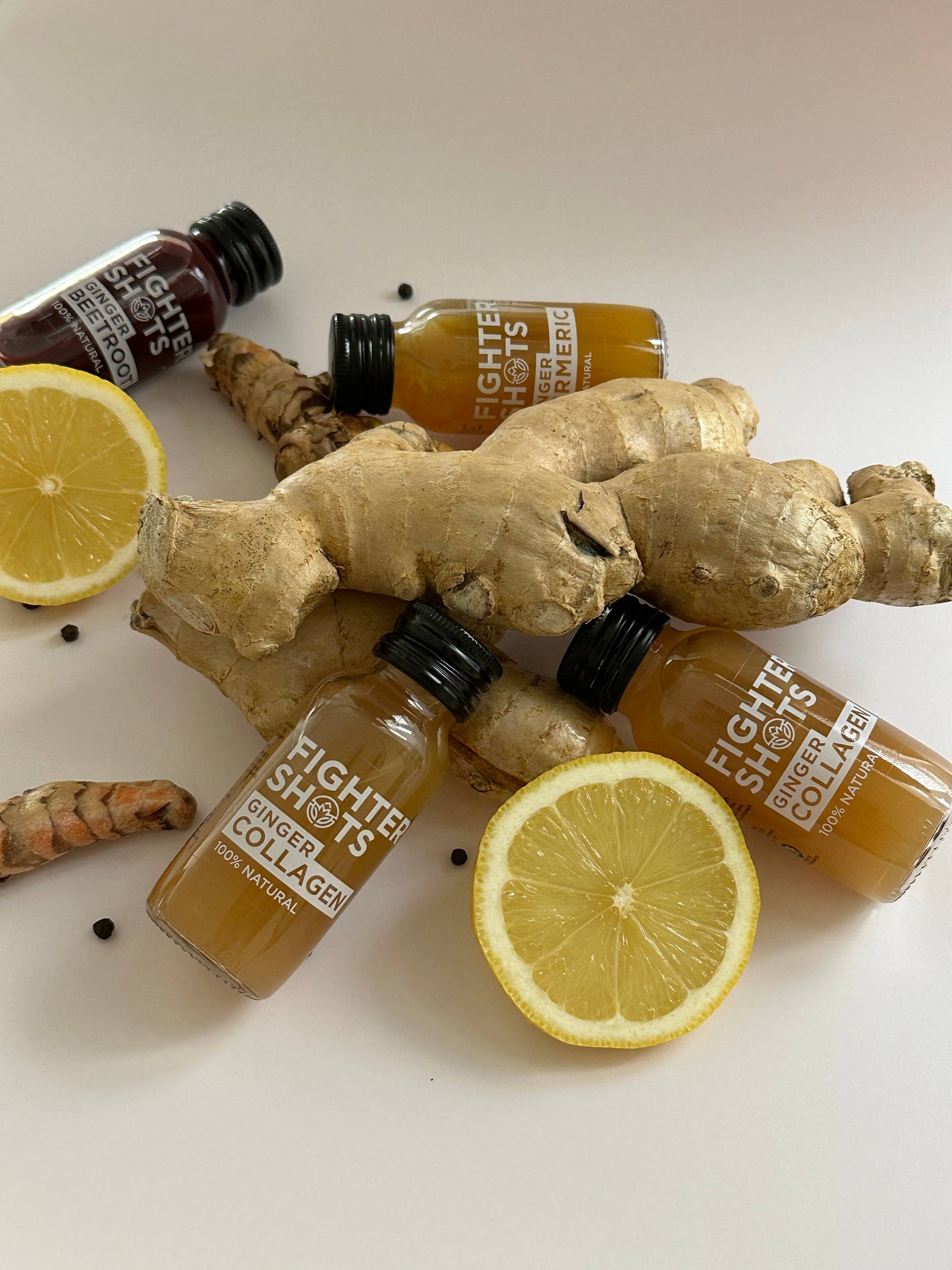 Ginger + Marine Collagen 3,000mg welness shot