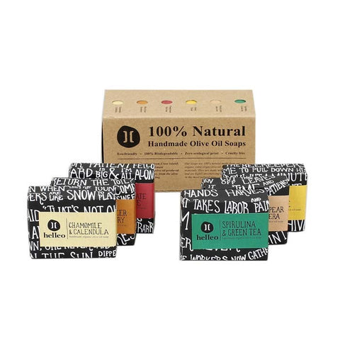 Olive oil soaps Gift pack - Mini Olive Oil Soap 6 Pack – 6 x 30g