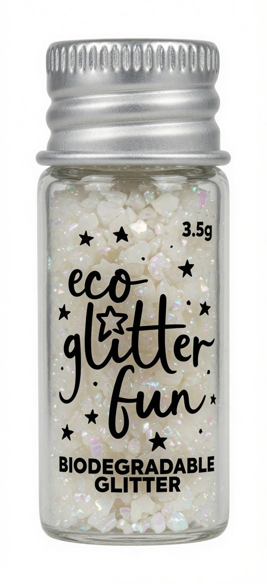 Eco Glitter and bamboo application brush