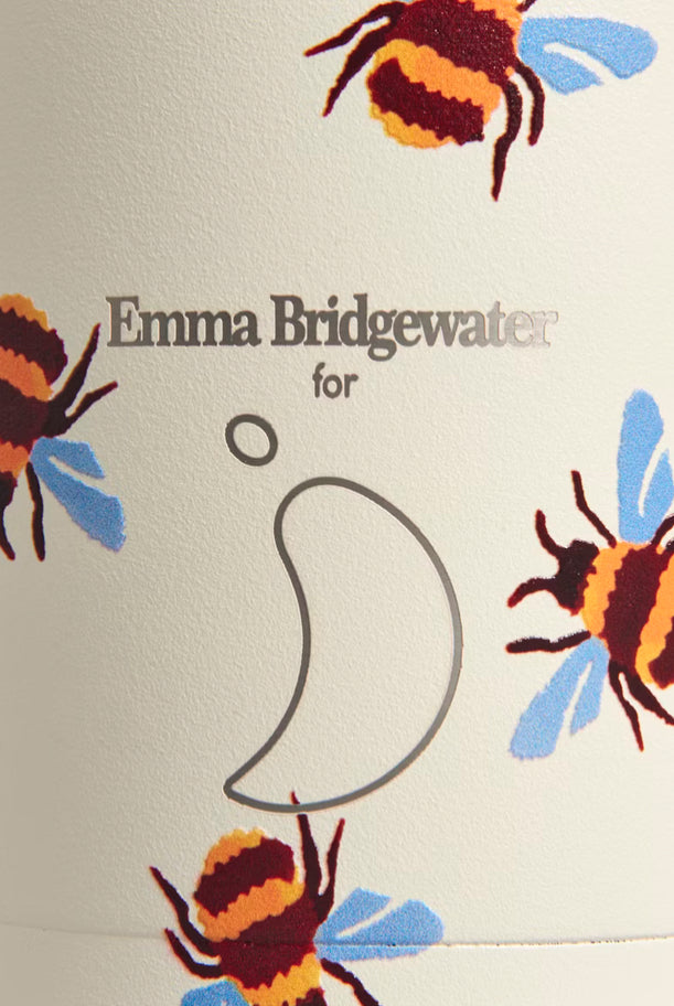 Emma Bridgewater Bumblebee Blue Wing Coffee Cup 340ml