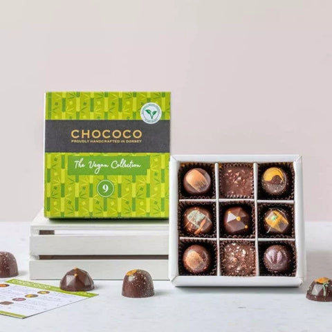 Chococo Vegan Collection - 9 Piece Box