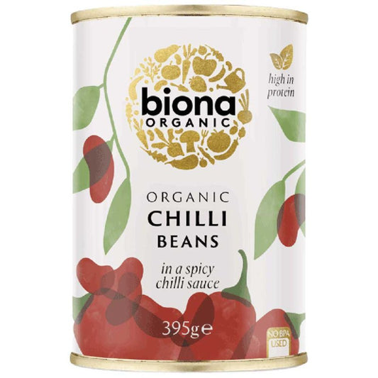 ORGANIC CHILLI RED KIDNEY BEANS IN TINS