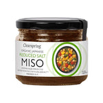 ORGANIC REDUCED SALT BROWN RICE MISO - UNPASTEURISED - JAR