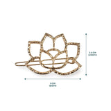 Lotus Flower Hair Clip