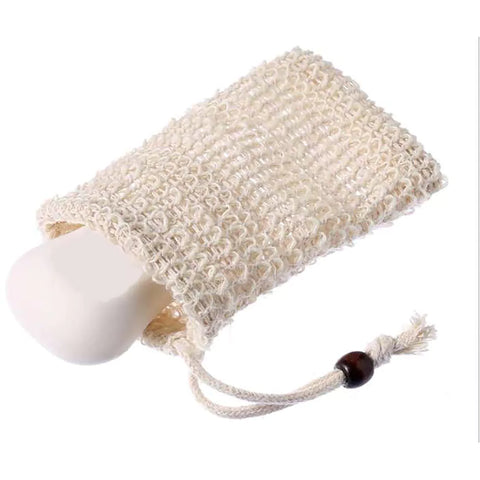 Organic Sisal Jute Soap Saver Pouch