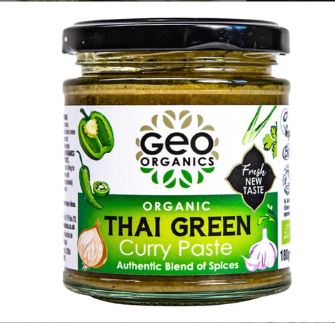 Geo-Organics Green Thai Curry Paste 180g