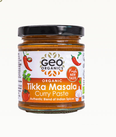 Geo-Organics Tikka Masala Curry Paste 180g