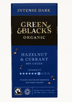 Green and Black’s Hazelnut and Currant Dark Chocolate bar 90g