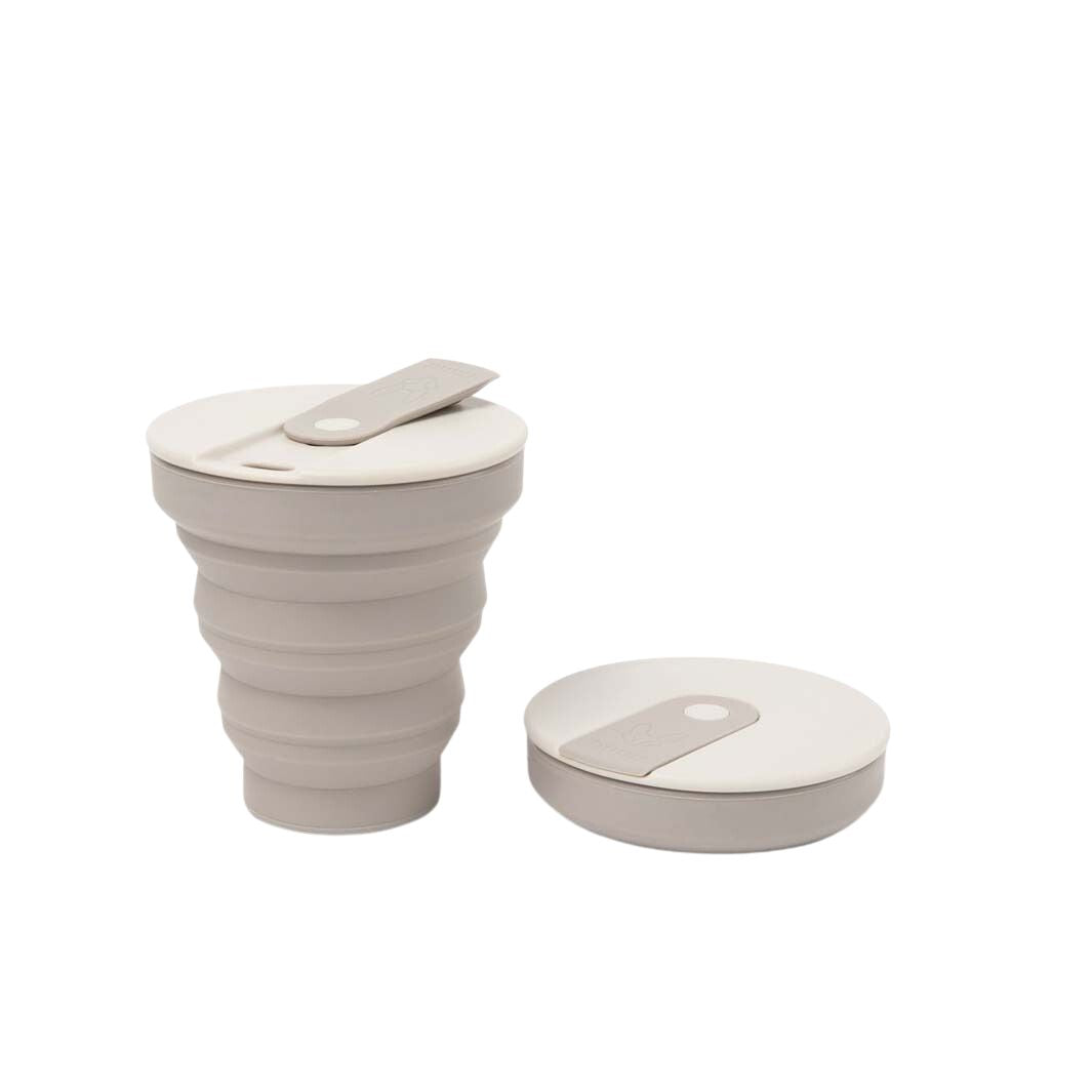 Collapsible silicone cup 12oz