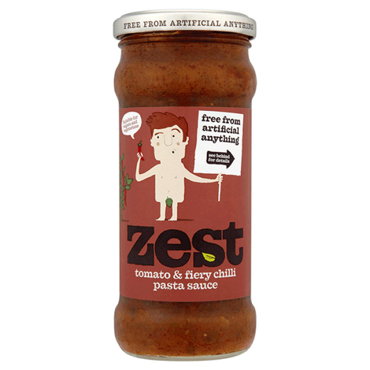 Zest Tomato and Fiery Chilli Mexican Style Sauce (340g)
