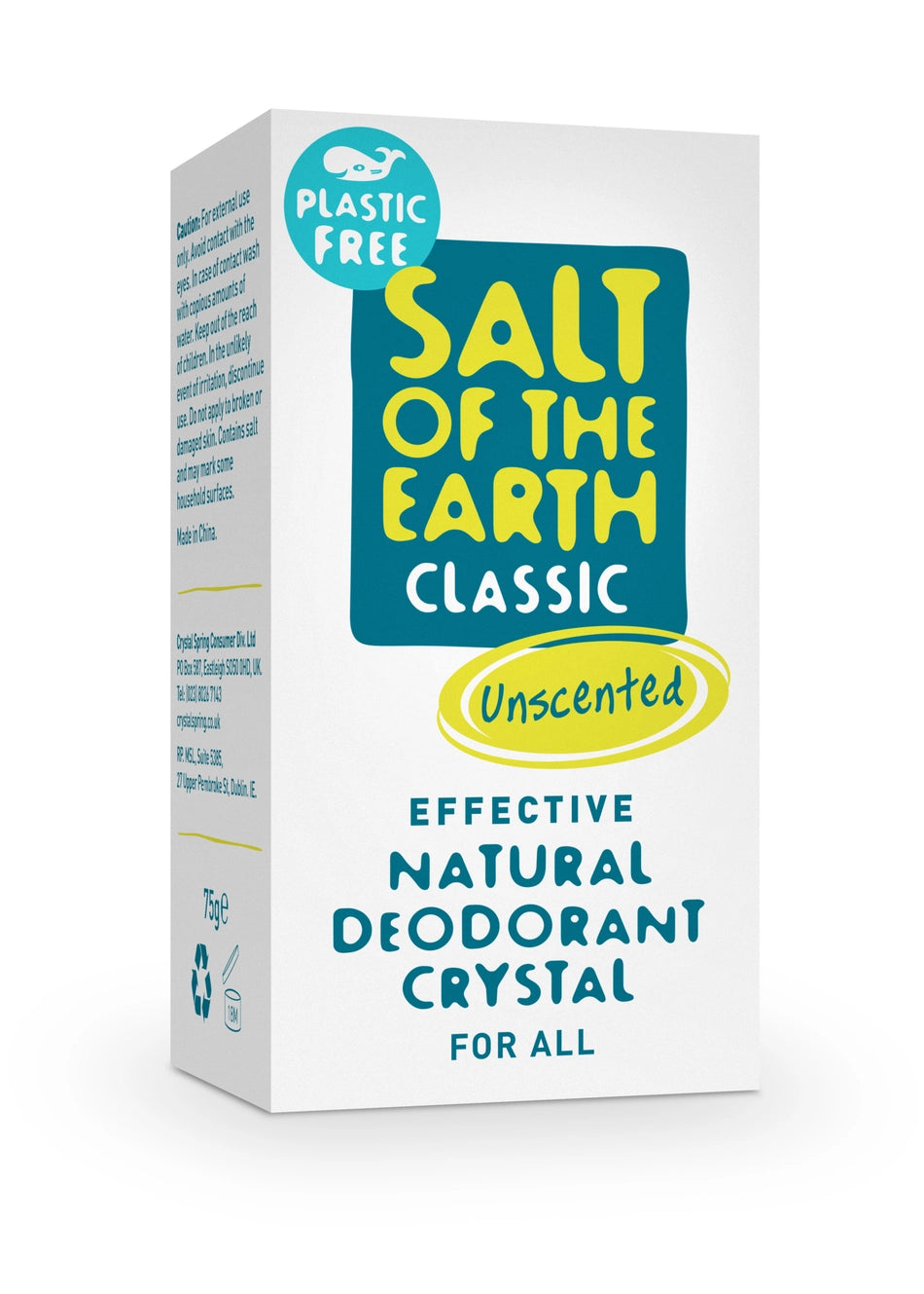 Plastic Free Deodorant Salt Crystal