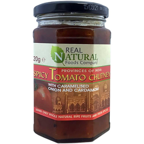 Real Natural Spicy Tomato Chutney 320g