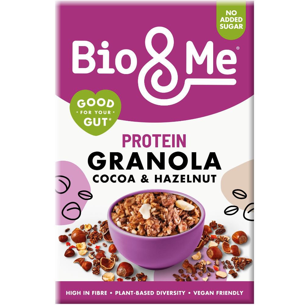 COCOA & HAZELNUT PROTEIN BOOSTED GRANOLA