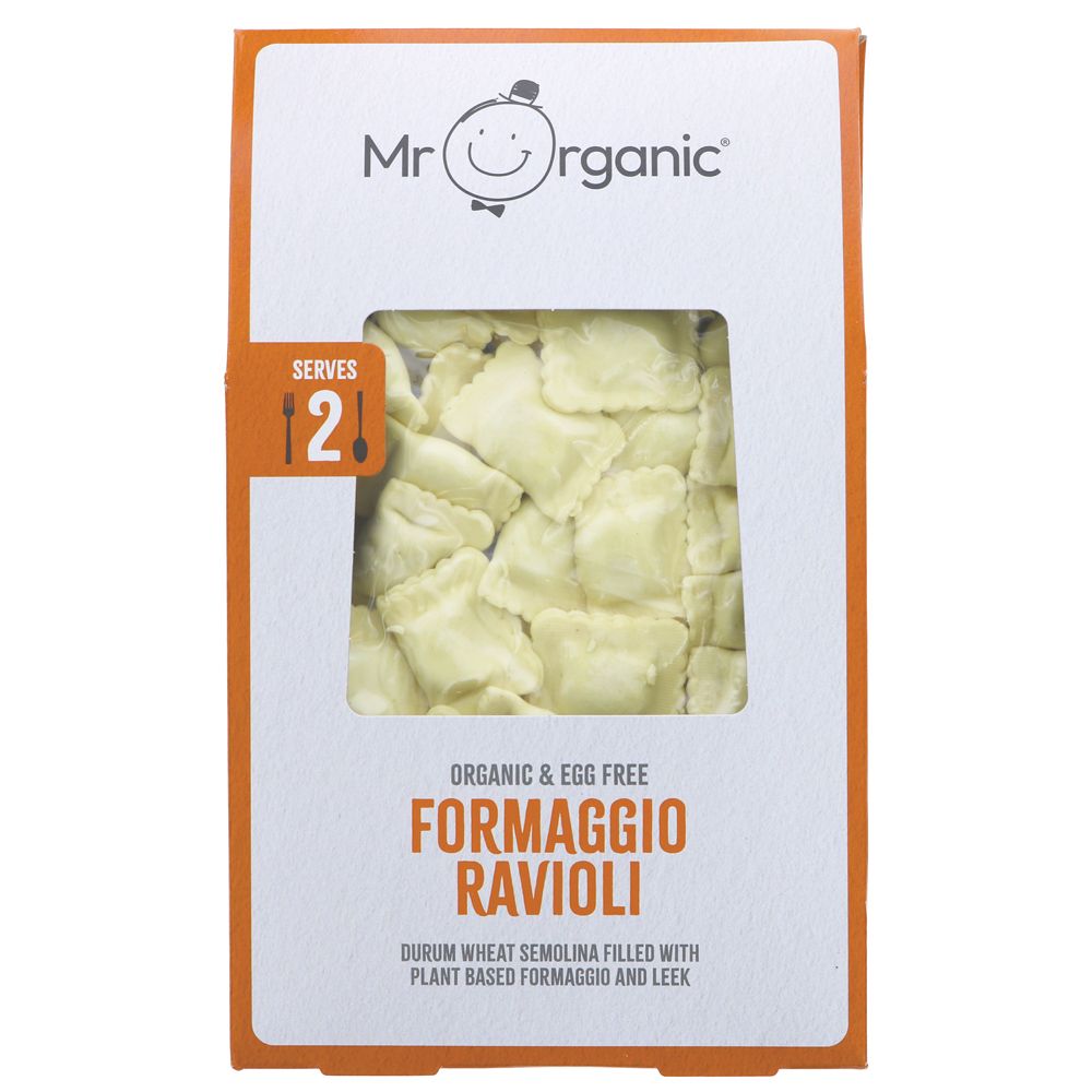 Mr Organic Vegan Formaggio & Leek Ravioli 250g
