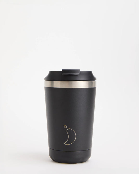 Chilly’s Original Coffee Cup - Monochrome Black