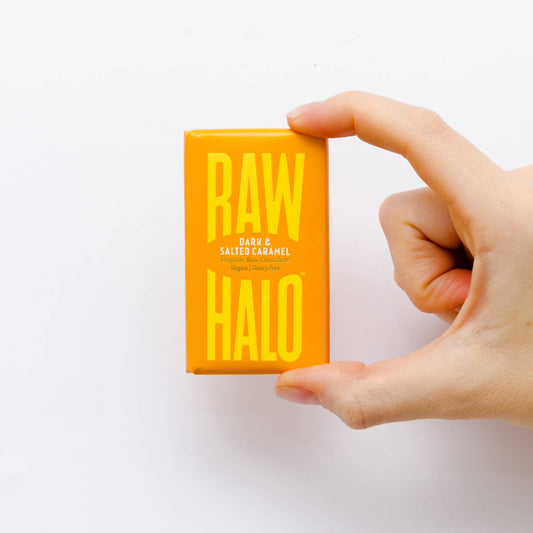 Dark & Salted Caramel Organic Vegan Chocolate 22g