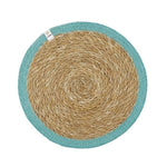 Respiin Round Seagrass & Jute Tablemat