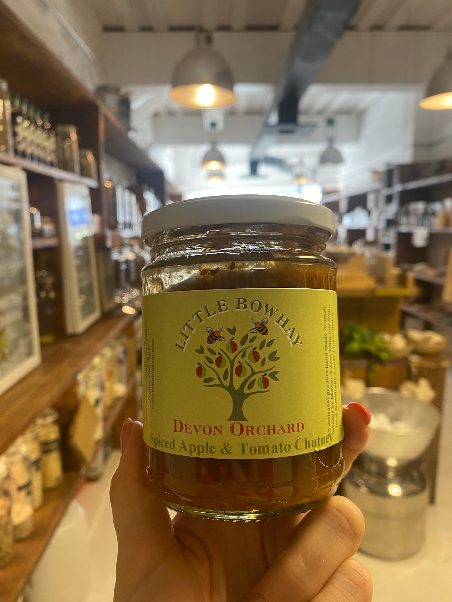 Little Bowhay Devon Orchard - Spiced Apple & Tomato Chutney
