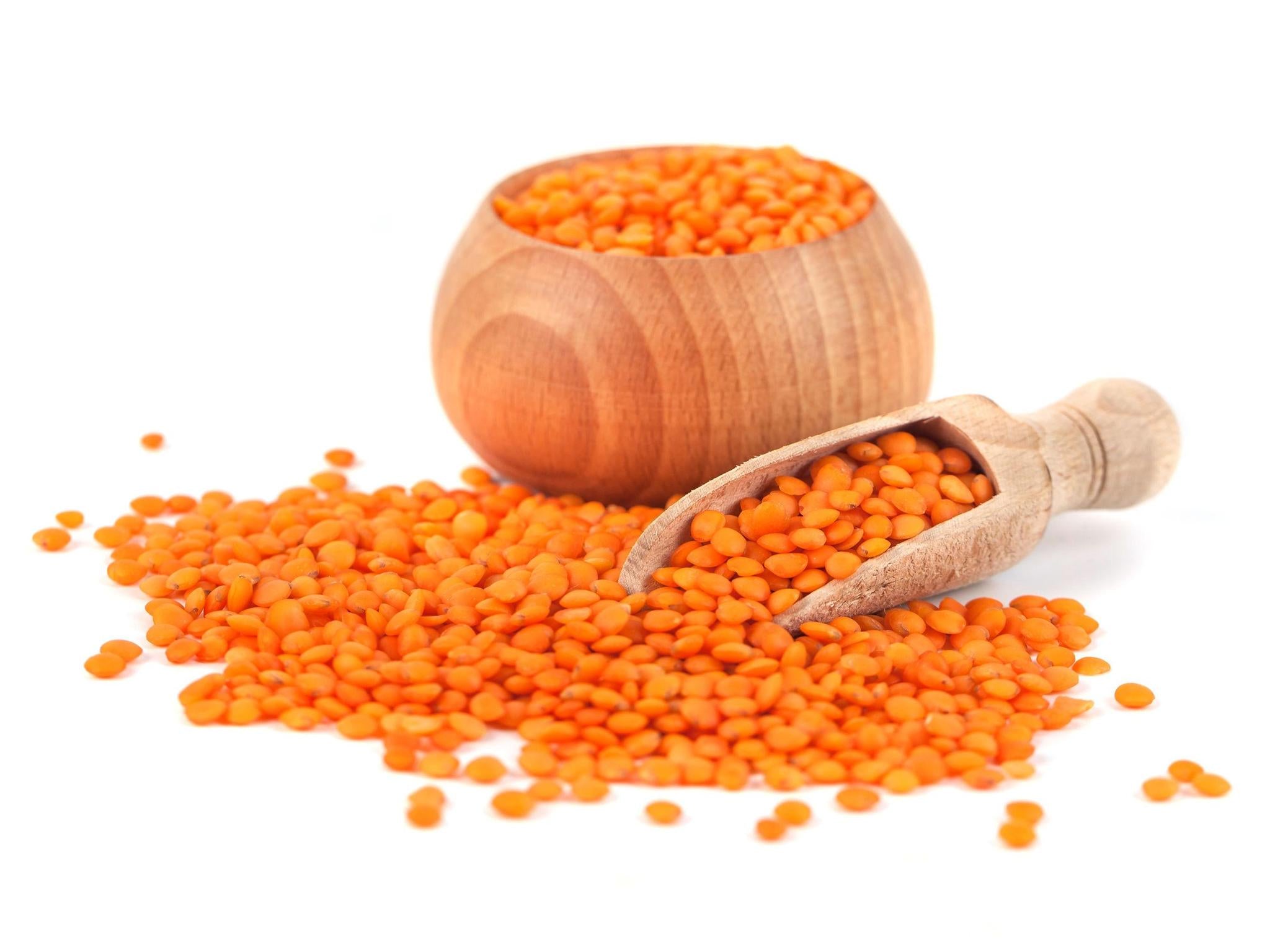 Red deals split lentils